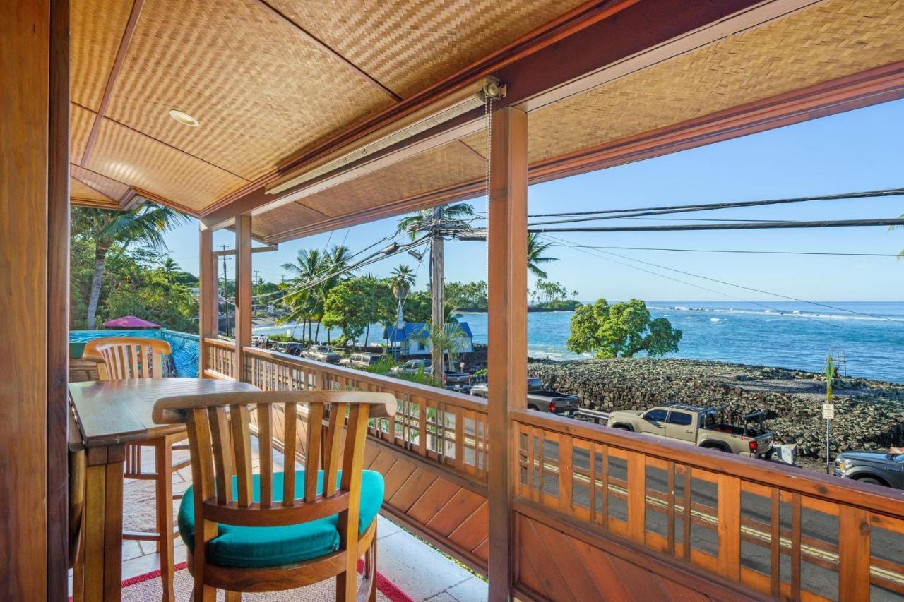 Seaspray Oceanview Apartman Kailua Kültér fotó