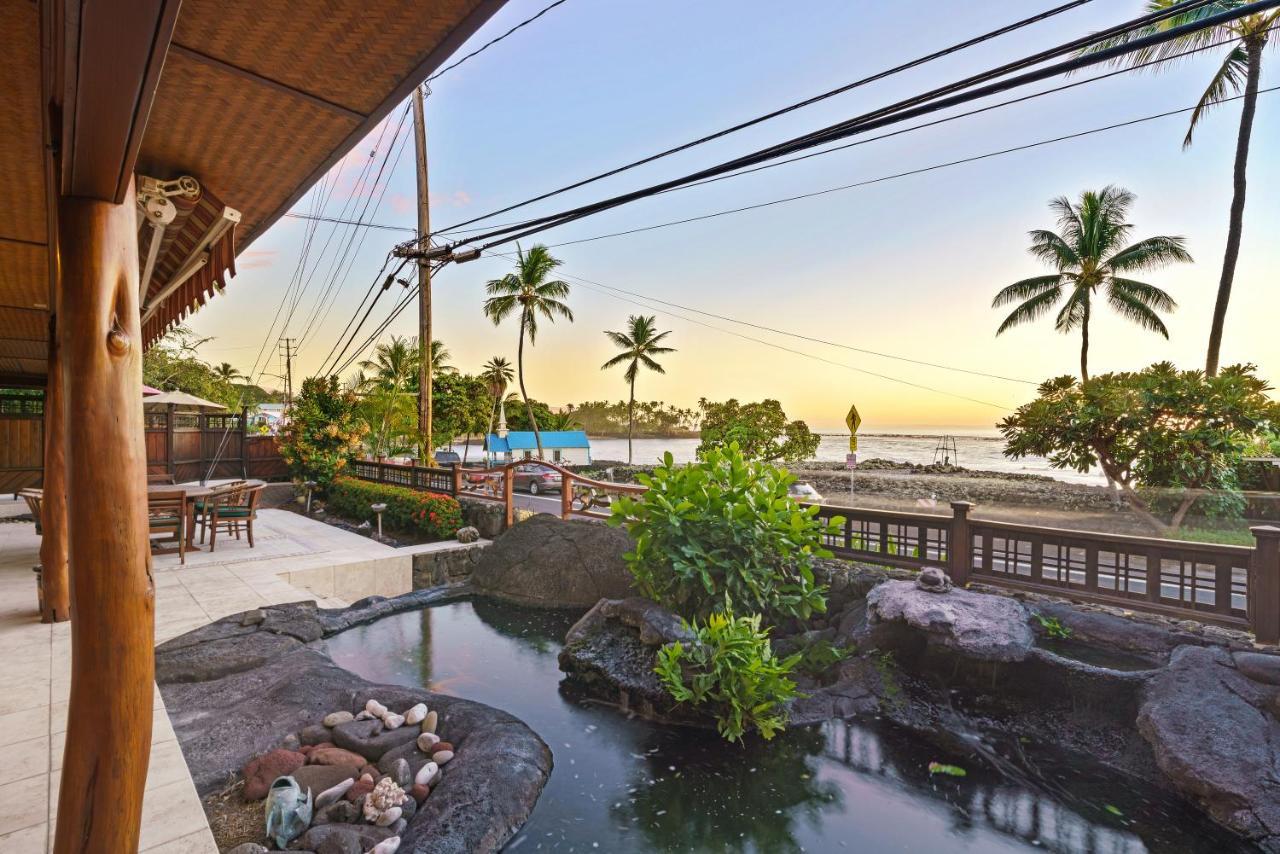 Seaspray Oceanview Apartman Kailua Kültér fotó