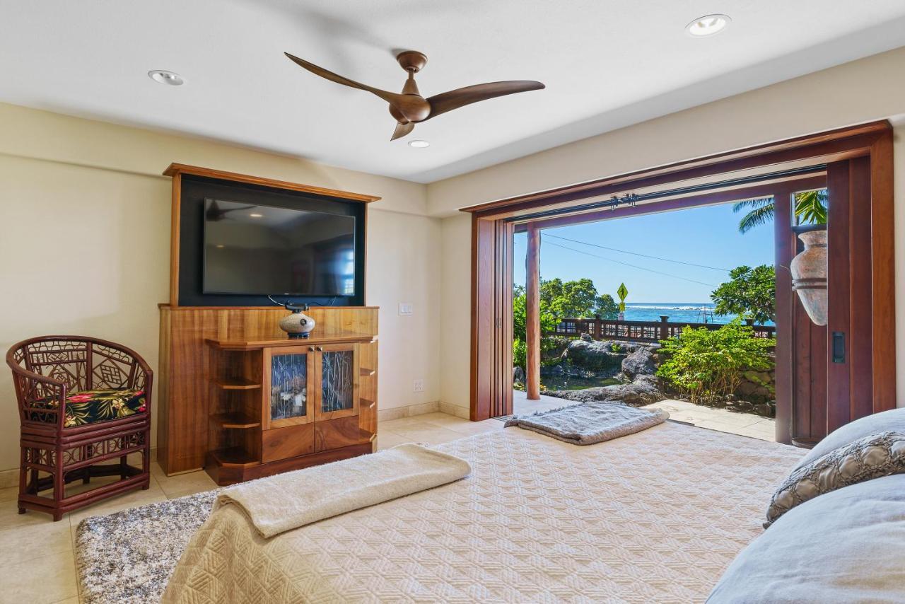 Seaspray Oceanview Apartman Kailua Kültér fotó