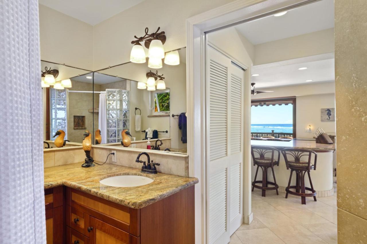 Seaspray Oceanview Apartman Kailua Kültér fotó