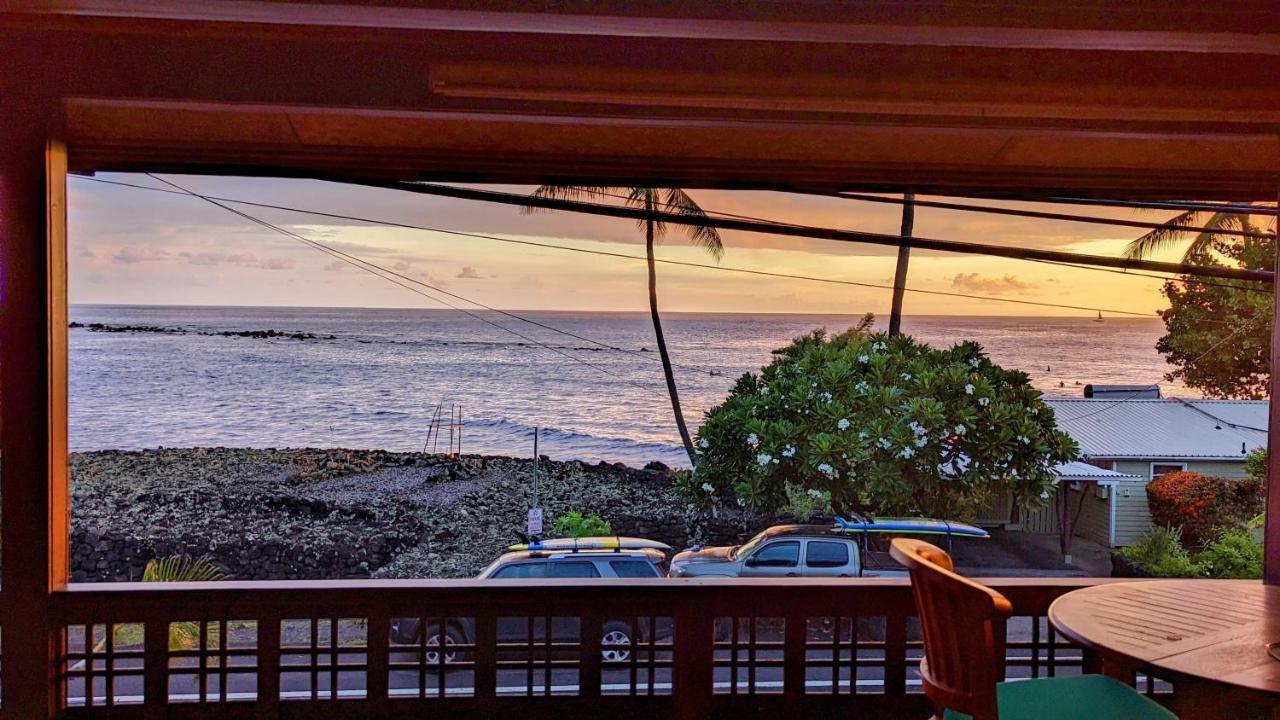 Seaspray Oceanview Apartman Kailua Kültér fotó
