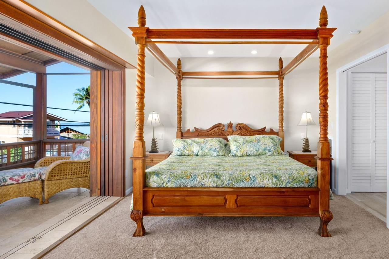 Seaspray Oceanview Apartman Kailua Kültér fotó