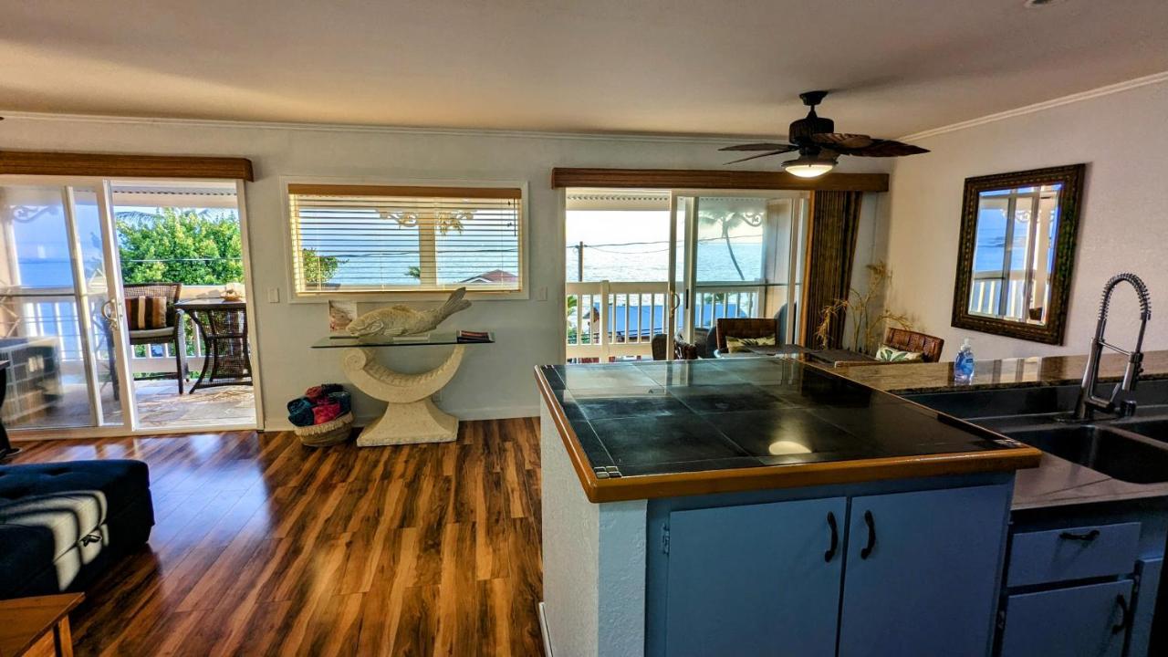 Seaspray Oceanview Apartman Kailua Kültér fotó