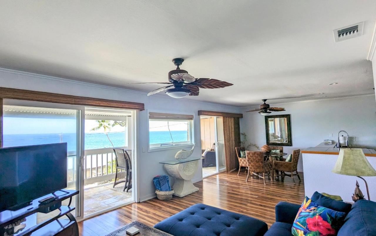 Seaspray Oceanview Apartman Kailua Kültér fotó
