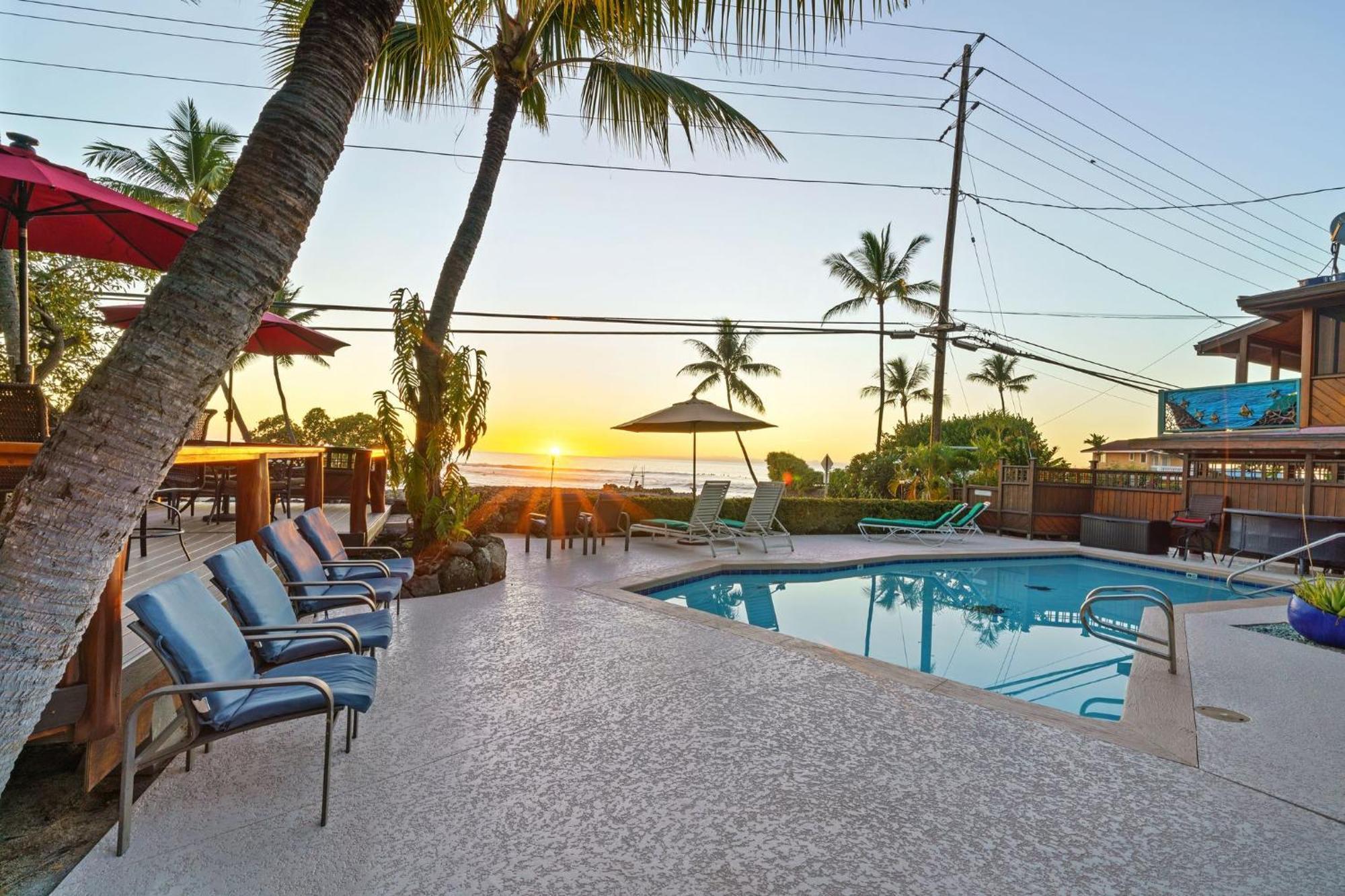 Seaspray Oceanview Apartman Kailua Kültér fotó