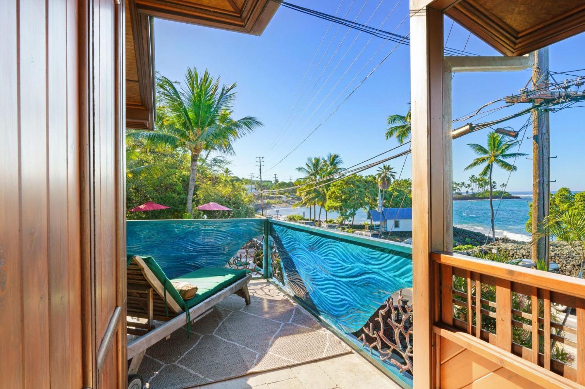 Seaspray Oceanview Apartman Kailua Kültér fotó