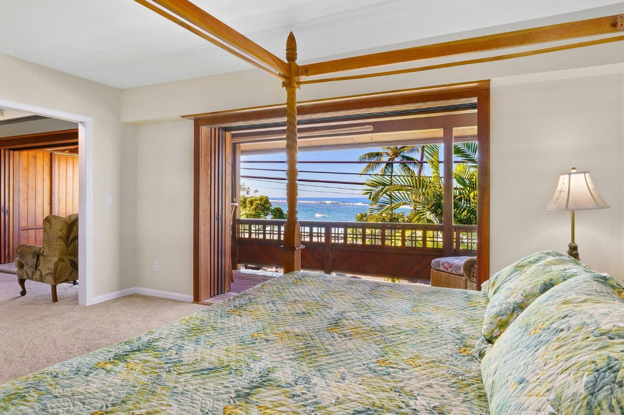 Seaspray Oceanview Apartman Kailua Kültér fotó