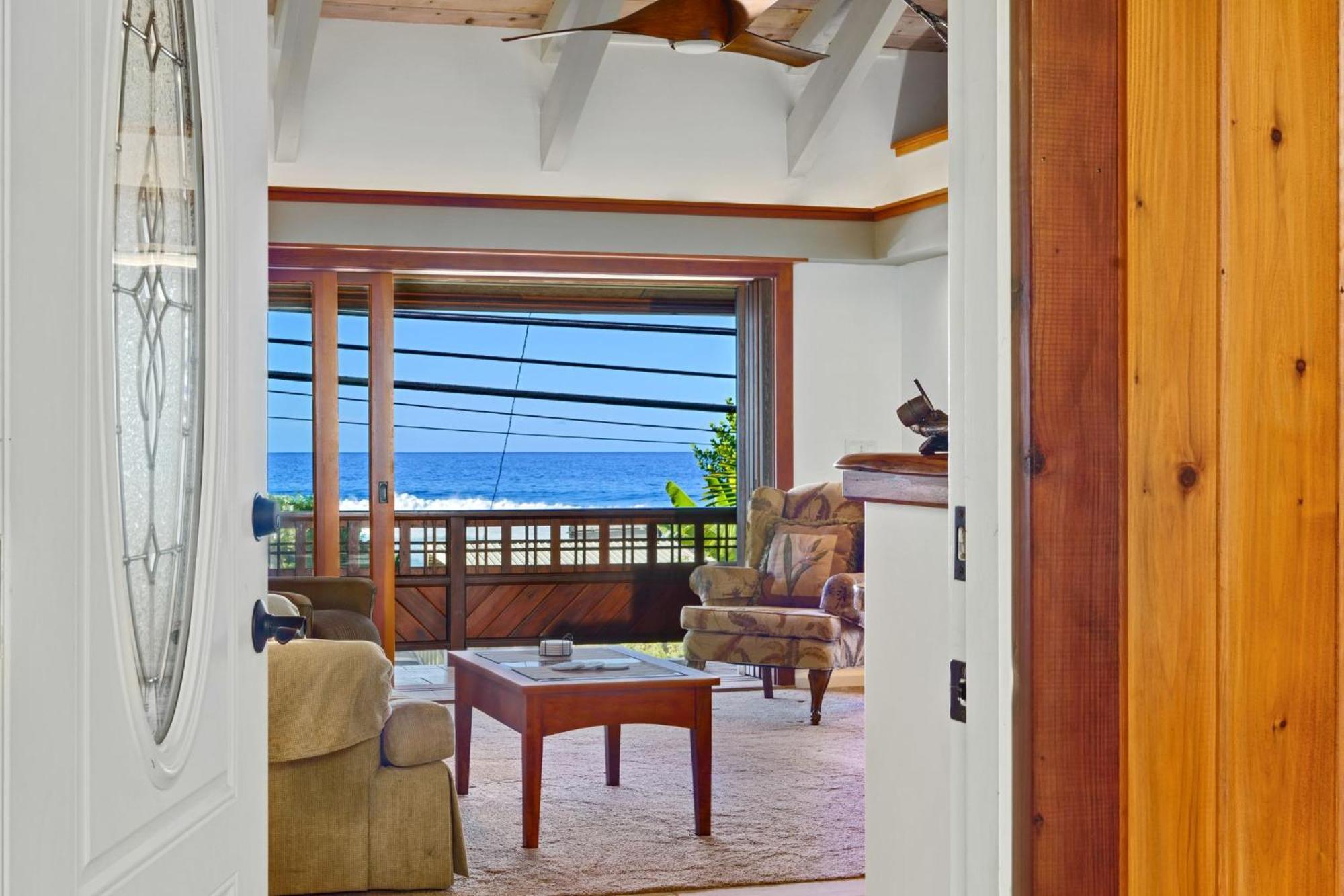 Seaspray Oceanview Apartman Kailua Kültér fotó